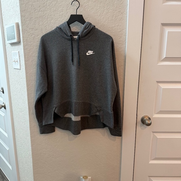 Nike Women's Gray Medium Hoodie - Picture 1 of 7